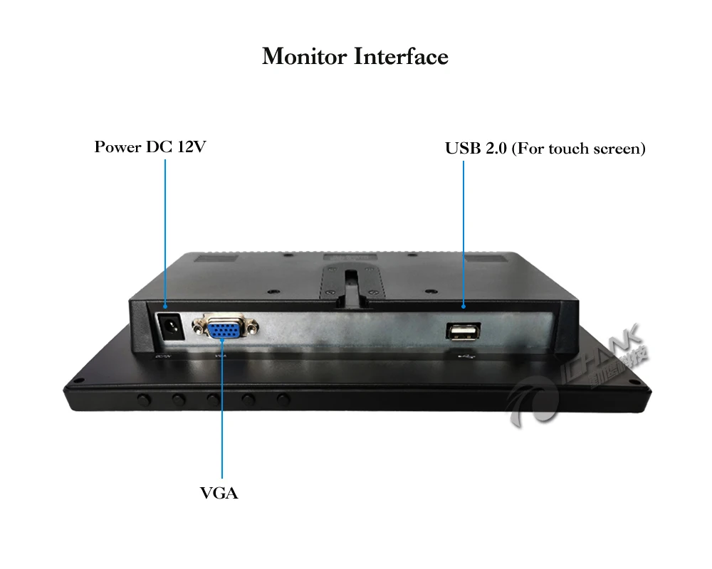ZB101JC-UV/10,1 "дюймов 1280x800 полный вид VGA USB еды машины промышленных спецодежда медицинская сопротивление PC Touch Мониторы ЖК дисплей экран