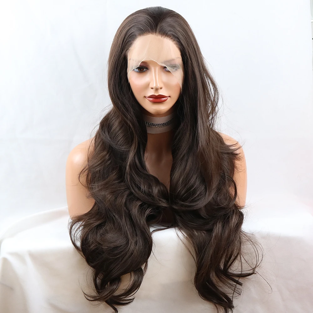 brown lace wig