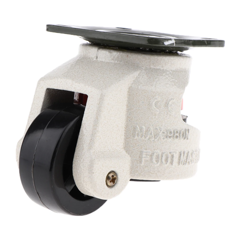 1 Pcs Nylon Alloy Wheel Leveling Caster Retractable Leveling Machine Casters