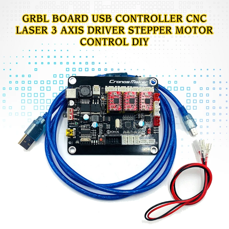 2019 New Usb Controller TTL PWM CNC Laser 3 Axis Driver Stepper Motor Control DIY CNC Machine Part