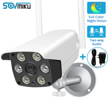 

HD 1080P WiFi IP Camera Surveillance 2.0MP 4MP Wireless Outdoor Waterproof Camera Security Color Night Vision CCTV Camera