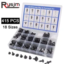 415Pcs Car Fastener Clip 18 Kinds Universal car interior accessories plastic rivet Auto plug for toyota corolla front bumper 415Pcs Car Fastener Clip 18 Kinds Universal car interior accessories plastic rivet Auto plug for toyota corolla front bumper