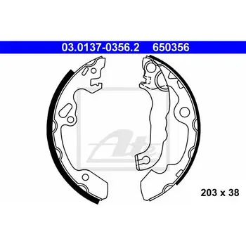 

Drum pads \ Ford Focus 1.4-1.8TDCi 98 ATE 03.0137-0356.2