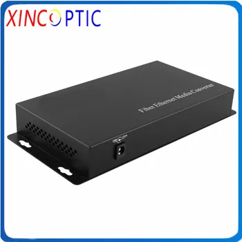 

10/100Mbps SFP to Ethernet Converter,Megabit 1SFP to 8RJ45 Ethernet Unmanaged Fiber Optic Switch,155M LC SFP Media Converter Swi