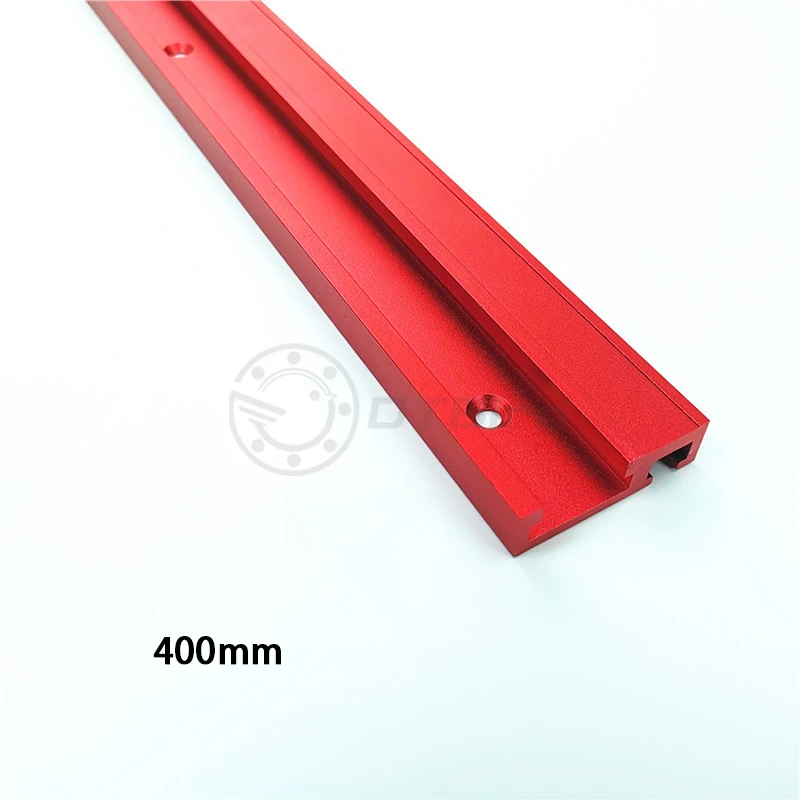 1Pc 400mm T-tracks Желоб из алюминиевого сплава t-треков модель 45 T слот и стандартная направляющая для резки стоп деревообрабатывающий инструмент для верстака стола маршрутизатора - Цвет: 1Pc 400mm T-tracks