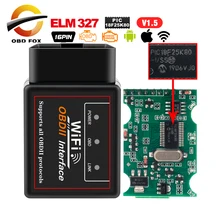 ELM327 V1.5 Wifi OBD2 сканер кода V1.5 Mini Elm 327 PIC18F25K80 чип автоматический диагностический инструмент OBDII для Android/IOS/Windows
