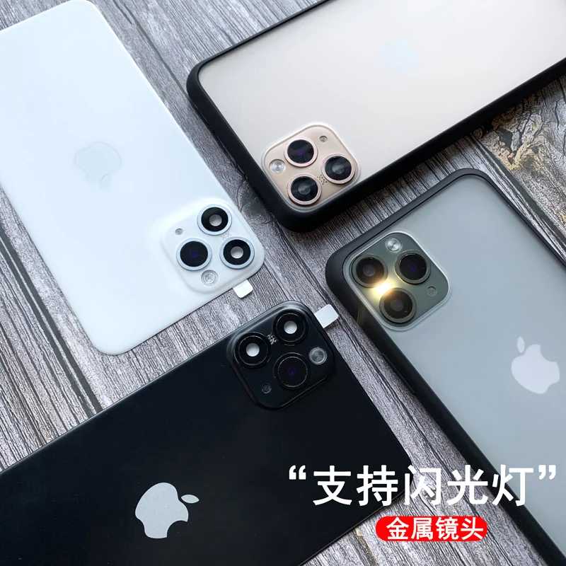2в1 задняя пленка протектор для iPhone X XS MAX секундная смена 11 PRO MAX наклейка на рассеиватель крышка камеры титановый сплав чехол 10