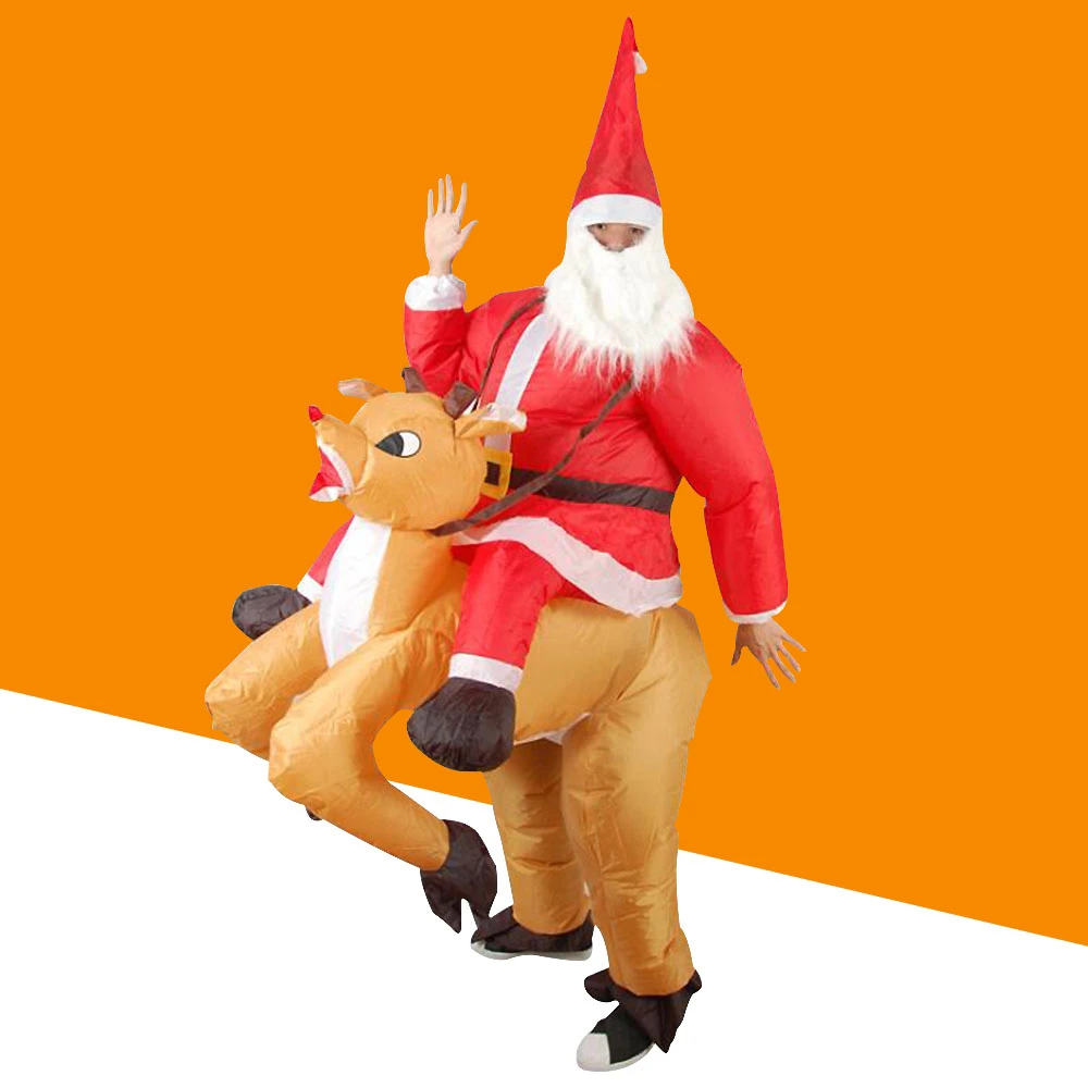 santa reindeer costume