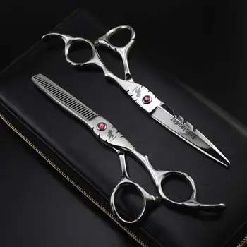 

5.5"/6" quality 440C Professional Hairdressing Scissors Cutting Thinning Scissors Barber shears Blade Styling Tools