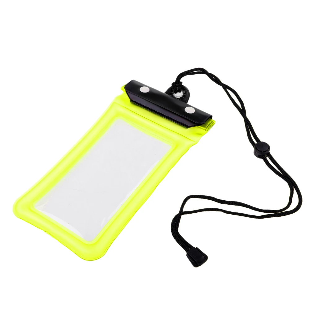Double Locked Waterproof Phone Case Pouch Cover Holder Swimming Dive Dry Bag Fits Most Smart Phones up to 6.0