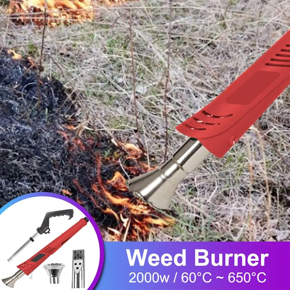 Electric Weed Burner Weed Burner Environmental Protection And Temperature Optional Barbecue Igniter Garden Weeding Tools photo