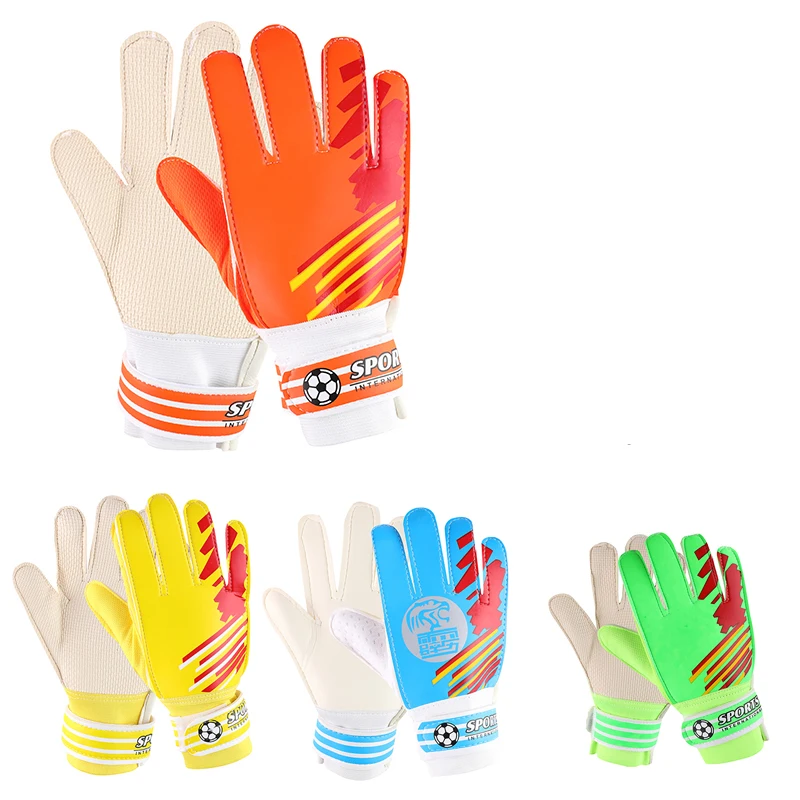 Kids Boys Girl Goalkeeper Gloves Antislip Glove Soccer Goalkeeper Game