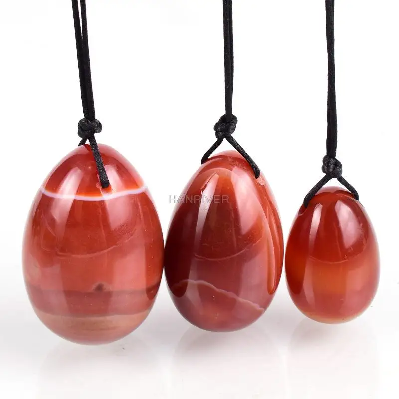 

Natural onyx eggs yinhu eggs female postpartum recovery shape vulva stone massage eggs natural jade eggs