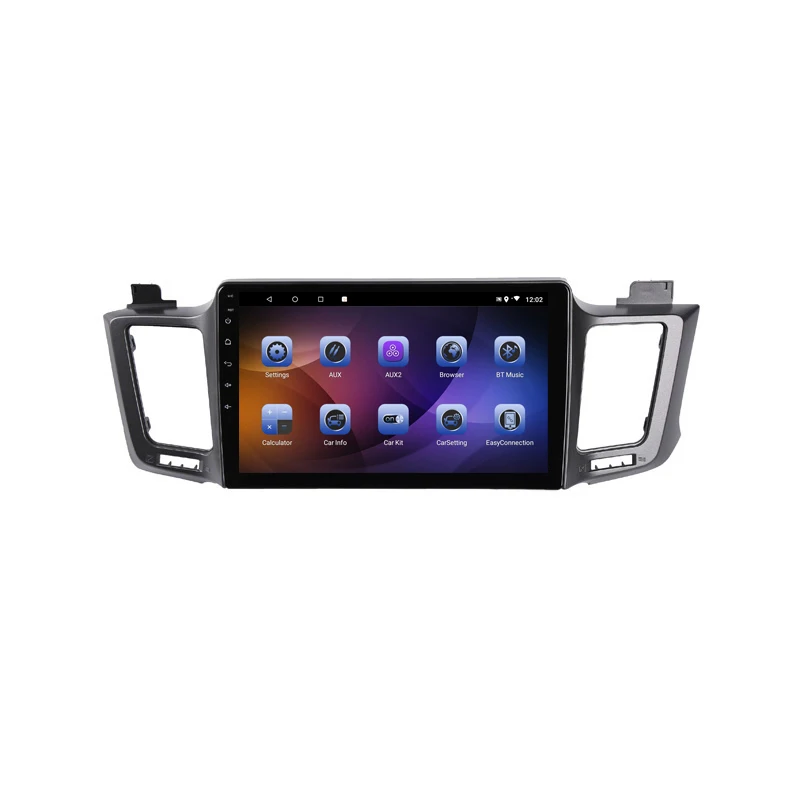 1" 4G ram 2.5D ips 8 Core Android 9,1 автомобильный DVD мультимедийный плеер gps для Toyota RAV4 2013 аудио Автомагнитола