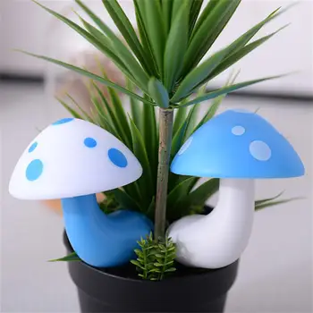 

Mushroom LED Sensor Night Light Colorful Energy Saving Lamp Romantic Colorful Kid Home Decor Control Lamp Wall Socket Lamp Light