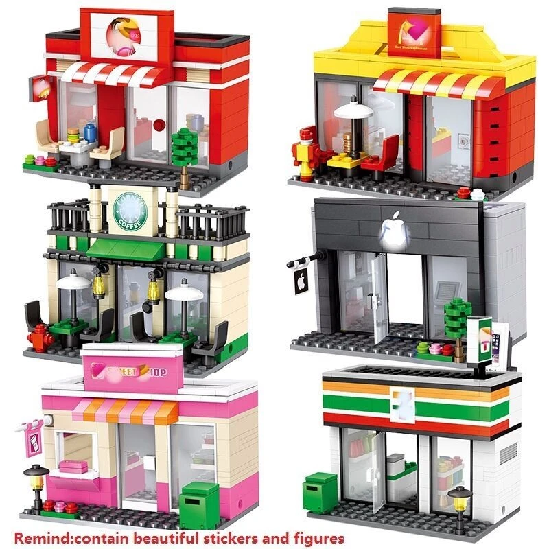 miniature building blocks