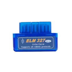 Мини ELM 327 Bluetooth V1.5 PIC18F25K80 Мини ELM327 1,5 OBD2 автомобильный диагностический инструмент поддержка J1850