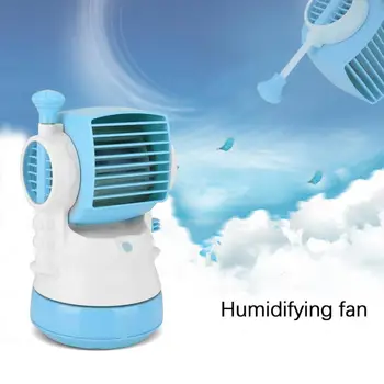

Mini Portable Air Conditioner Humidifier Purifier USB Air Cooler Summer Desktop Air Cooling Cooler Fan For Home Office