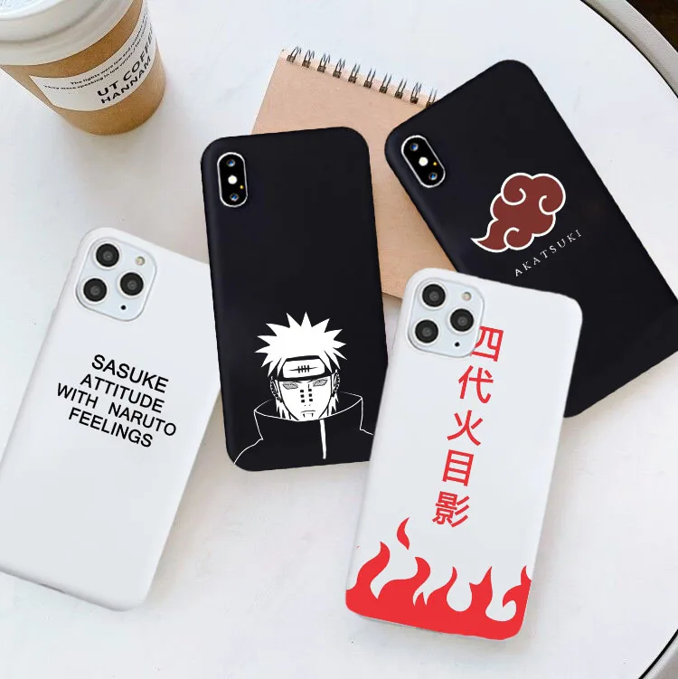 Мягкий силиконовый чехол Sasuke Naruto для iPhone 7 1112 Pro XS MAX XR X 8 6 6s Plus мягкий матовый