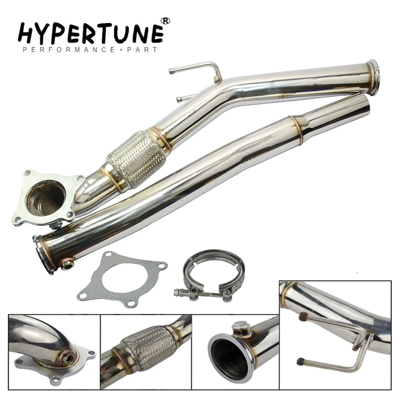Hypertune выхлопная турбо труба для 06 09 VW GOLF GTI JETTA AUDI A3 2 0 T FSI Turbo Downpipe Performance MKV HT6121| |