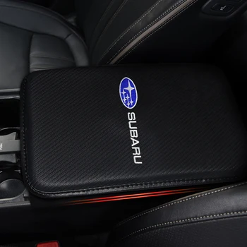 

Universal Interior Auto Armrests Storage Box Mats Dust-proof Cushion Cover Automobiles Protector Pad For Subaru Impreza Foreste