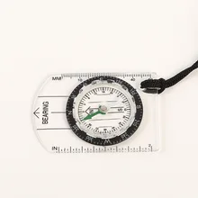 Прозрачные тарелка-Компас с Компас со шкалой Dc35-1b