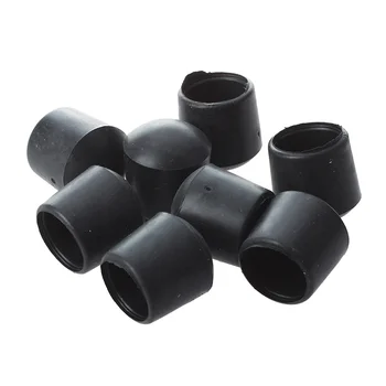 

8Pcs 5/8 Inch Foosball Soccer Football Table Rod Lid End Cap Fussball Black