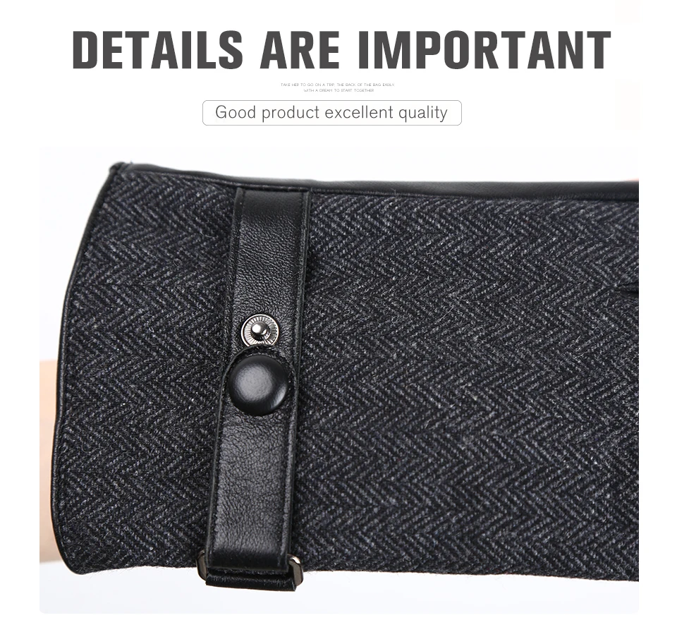 Fashion new accessories gloves men winter warm plus velvet short thin touch screen driving leather gloves men new high-end-2010