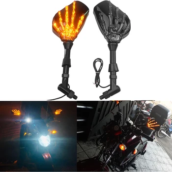 

For Harley Dyna Electra Glide Iron 883 Road Glide Sportster 883 1200 Softail Motorcycle Rear View Rearview Side Mirrors