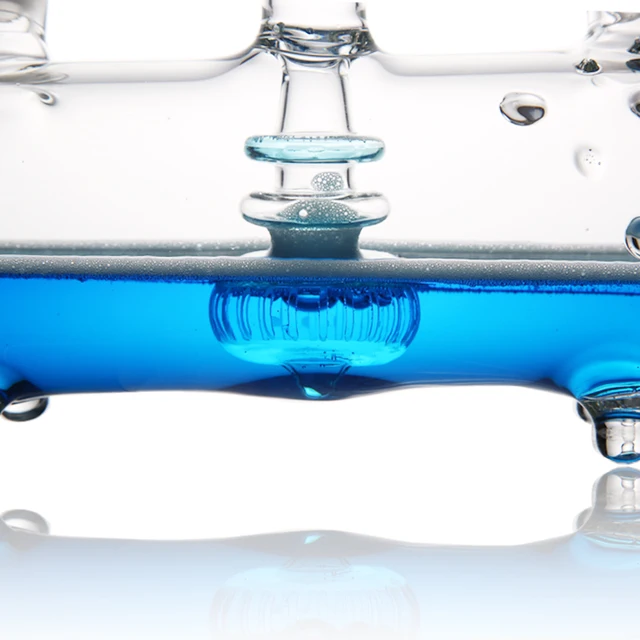 Mp5 Tank Tiszta Üveg Vízipipa Shisha Set Zuhanyozás Lefelé Szárad Dohányzás Csendes Teljes Narguile Chicha - Image 4