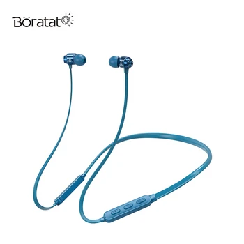 

Bluetooth Earphone Sports Wireless In-ear Gaming Neck Stereo Hanging Running With Mic Earphone