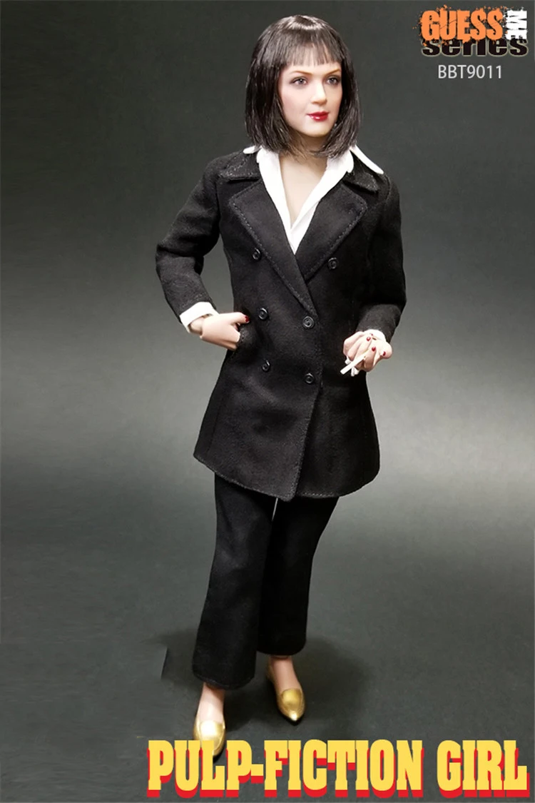 1/6 весы PULPFICTION девушка Миа Уоллес фигурка модель с головой тела одежда коллекция аксессуаров 12 дюймов кукла женщина