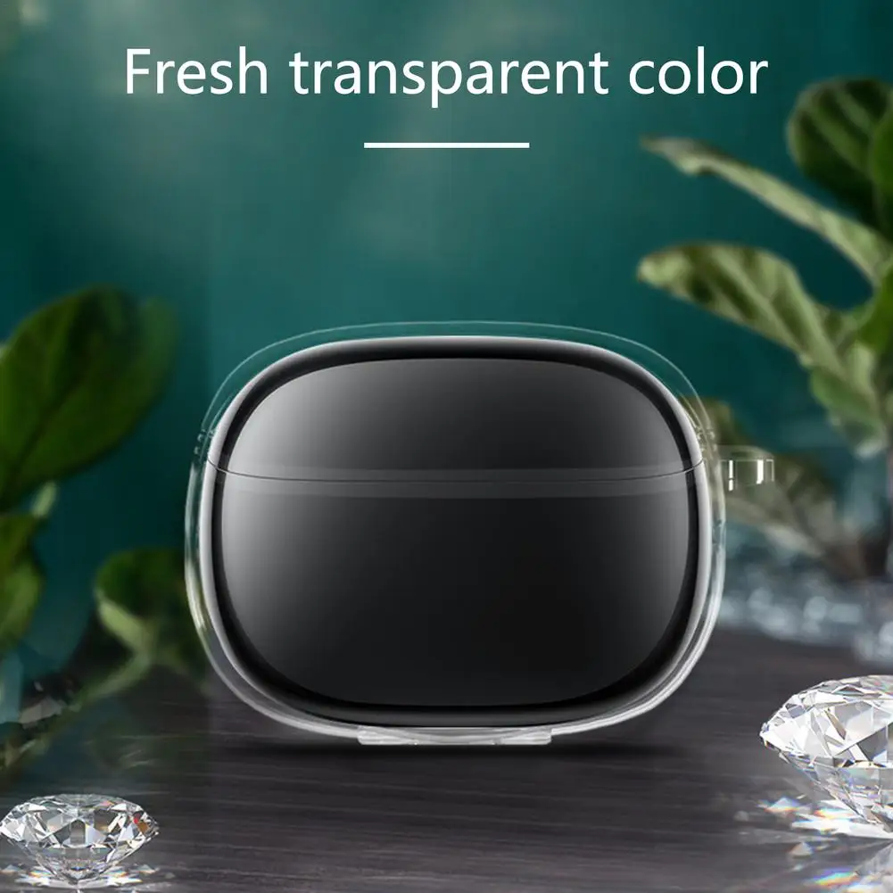 Прозрачный защитный чехол для Xiaomi Flip Buds Pro BT гарнитура ТПУ чехол для MI FlipBuds Pro гарнитура чехол ТПУ крючок