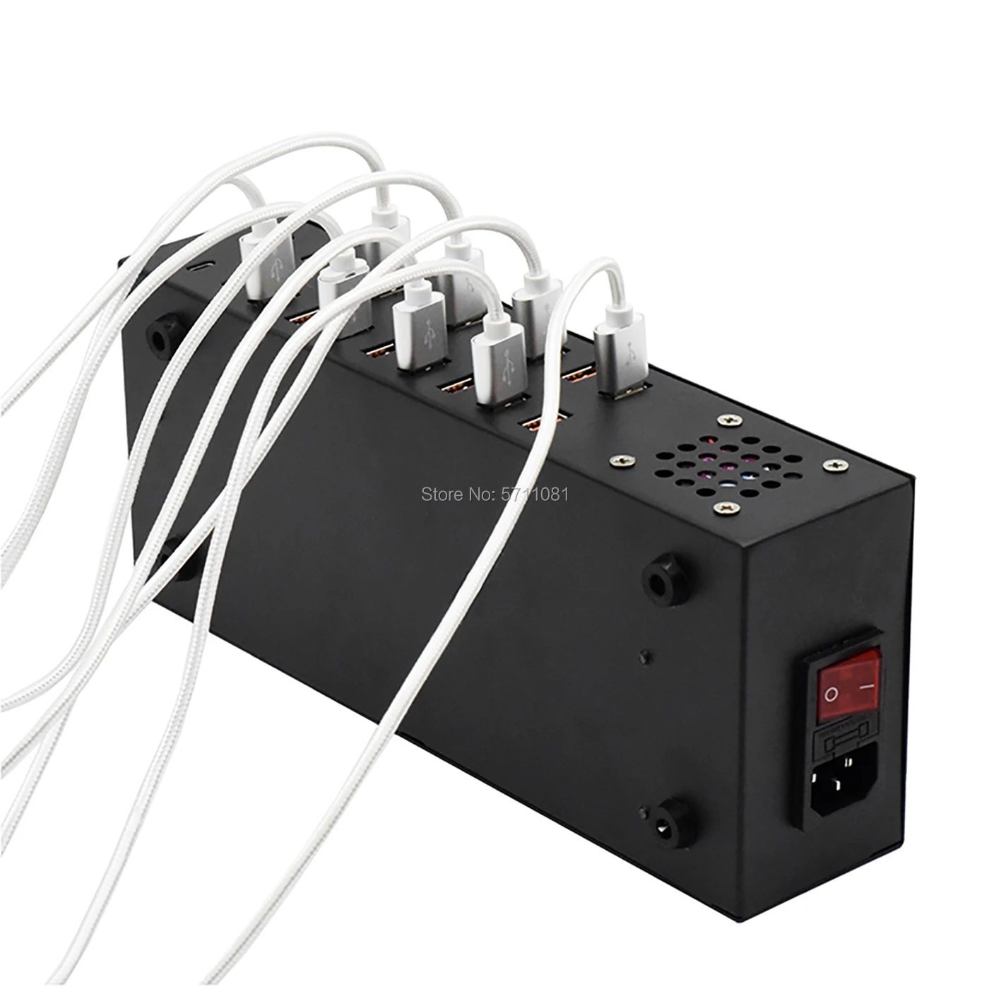400W 20 порт Мульти устройство для быстрой зарядки с usb-портом 110V Для IPhone 11 Pro Max Quick