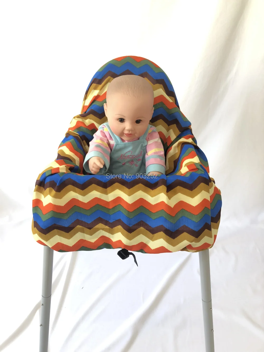 [Материал, имитация шелка] 3 цвета, качественный чехол для покупок и стульчик для кормления для младенцев и малышей