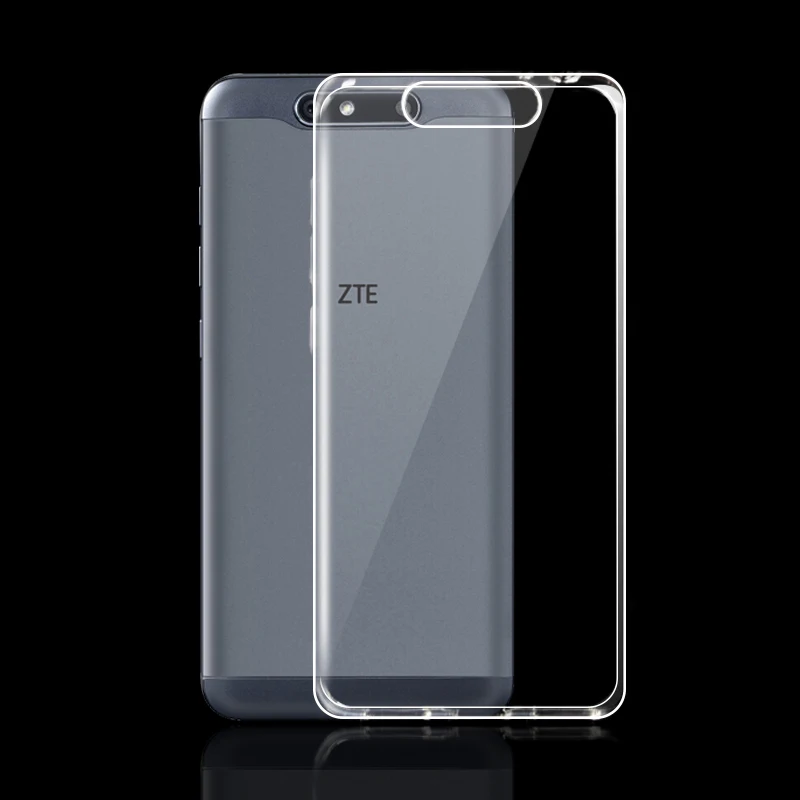 Мягкий ТПУ чехол для ZTE Blade V8 сотовый телефон прозрачный силиконовый защитный A2017