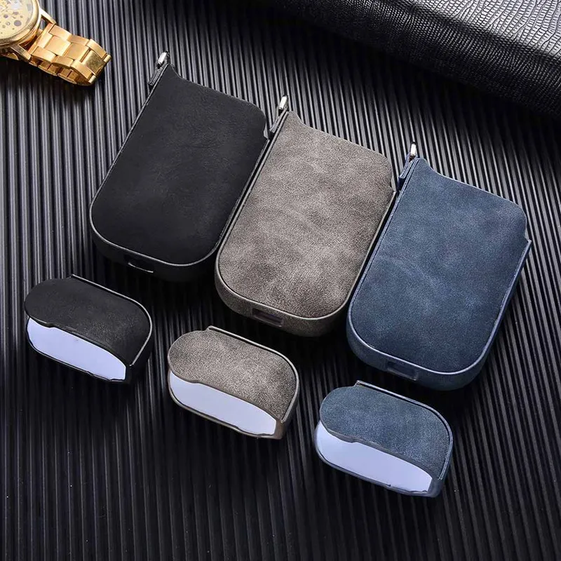 

Black Blue Brown Canvas Case Electronic Cigarette Full Protective Case for IQOS 2.4 Plus