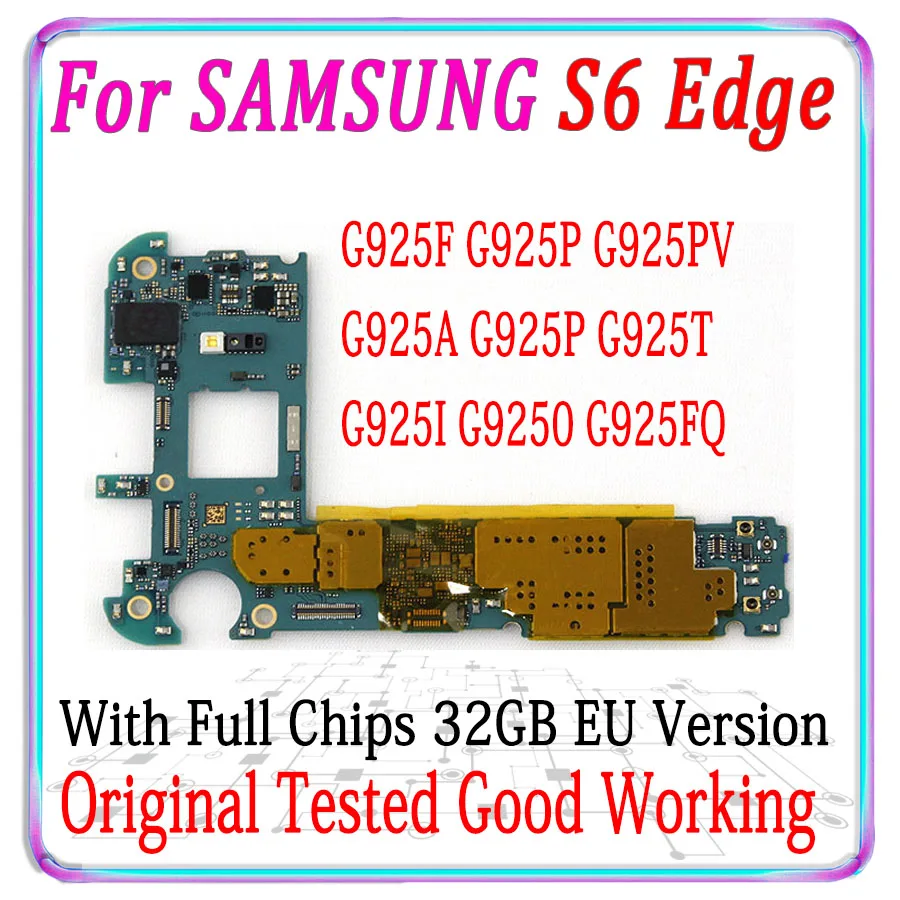 Бесплатная доставка оригинальный для Samsung Galaxy S6 G925F G925P G925V G925A G925T G925I G9250 G925FQ