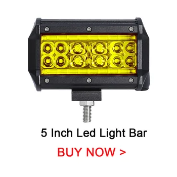 

Chelhead luz de trabajo coche 5 inch 78w led lightbar for car 12v 24v 3000k 6000k led worklights for moto auto driving lights