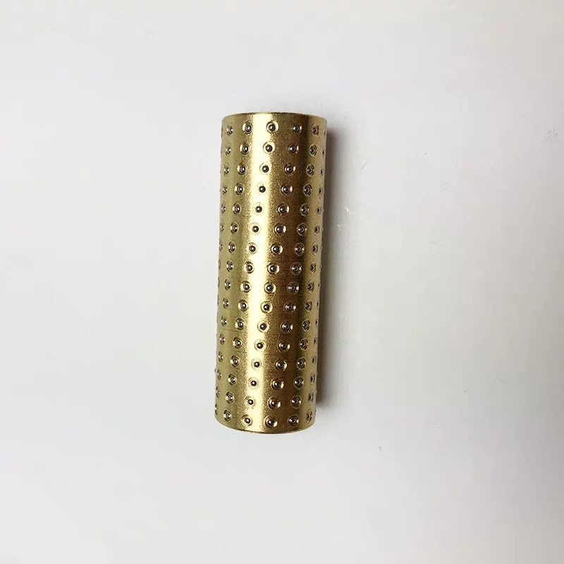 16/18mm ID 3mm steel ball precision bushing brass sleeve column cage bearing 
