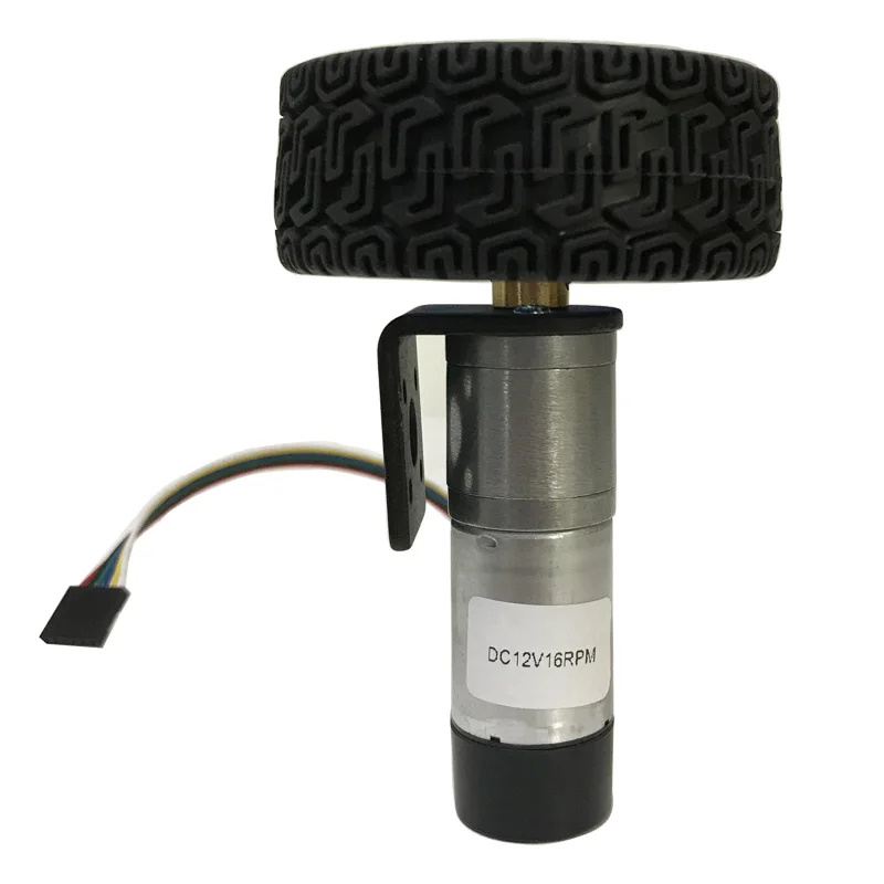 6V 12V 24V DC мотор-редуктор 12-1360RPM Регулируемая скорость обратный с монтажной муфта кронштейна колеса DIY игрушечный автомобильный комплект