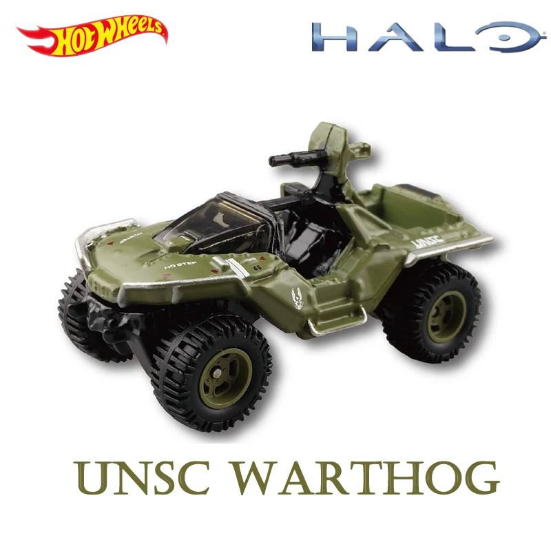 Оригинальные горячие колеса Halo War игра классический Ковенант UNSC модель колесницы Коллекция игрушек подарок на день рождения мальчика DMC55
