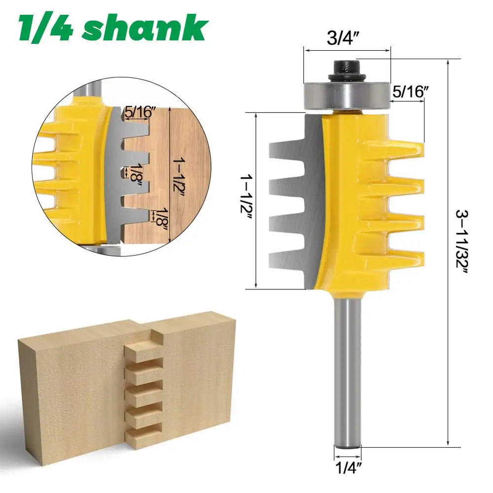 6.35mm shank
