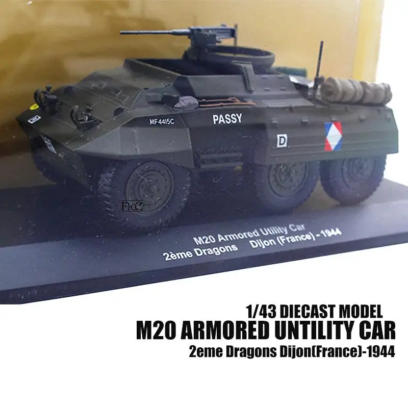 

M20 Armored Untility Car 2eme Dragons Dijon(France)-1944 1/43 DIECAST Truck IXO