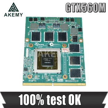 

Akemy Original GTX560M Video Card with X-Bracket For DELL M17X M18X MSI 16F1 16F2 N12E-GS-A1 DDR5 1.5G Display Graphic Card