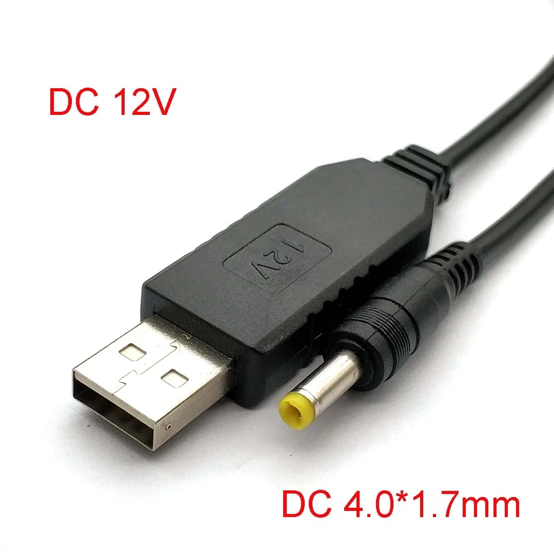 USB power Boost Line DC 5 В к DC 9 В/12 В Удлинительный модуль адаптер и конвертер USB для геймпада кабель 1,7x4,0 мм штекер