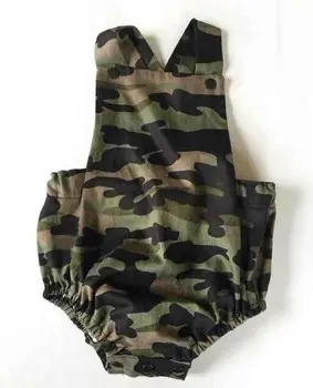 

UK Stock Baby Girls Boy Backless Summer Romper Babygrows Bodysuit Clothes Outfit Cotton Baby Clothes