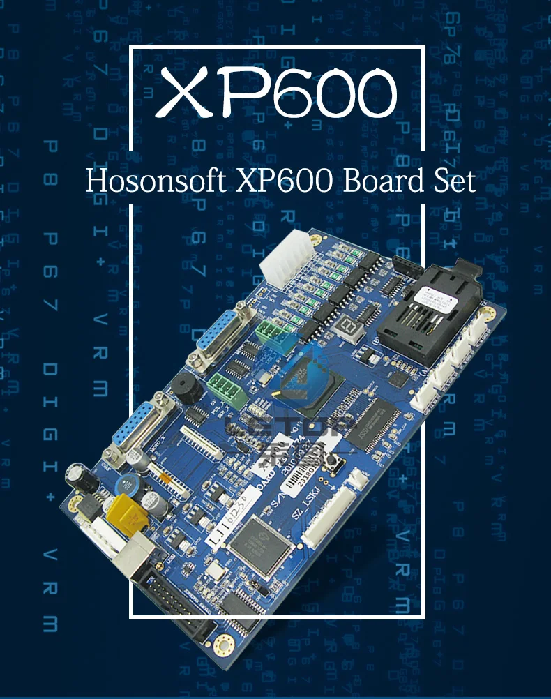 Набор Xp600 DX5 материнская плата и головная плата для двухголового принтера Xp600 DX5 Eco Solvent(система Hoson