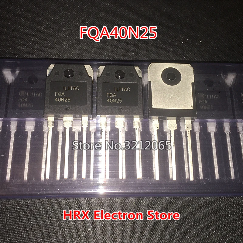 Новый оригинальный импорт FQA40N25 40N25 250V 40A TO-3P 2019 + 10 шт./лот | Обустройство дома