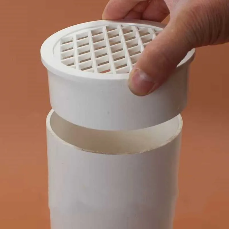 Round floor drain balcony roof Deodorant anti-blocking Insertion sewer pipe cover plug 50/75/110mm pipe engineering fittings Floor Drain Deodorant Floor Drain Floor Drain Filter Drain Pipe Plug